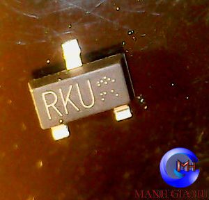 FET N 250ma 60V RK7002BMT116 (RKU)