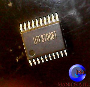 MCU UTF87008T 4K, RAM256, I2C, SPI, PWM, ADC