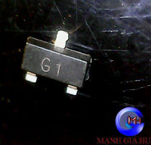 NPN 0.6A 160V MMBT5551G1 (G1)