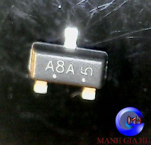 NPN 100MA 50V LMUN2211LT1G (A8A)