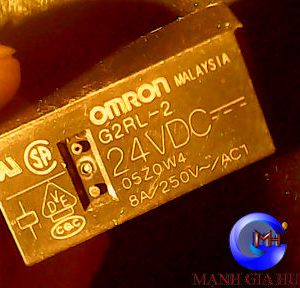 RELAY OMRON 24VDC G2RL-2