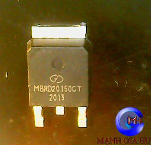 SCHOTTKY 10A 150V MBRD20150CT